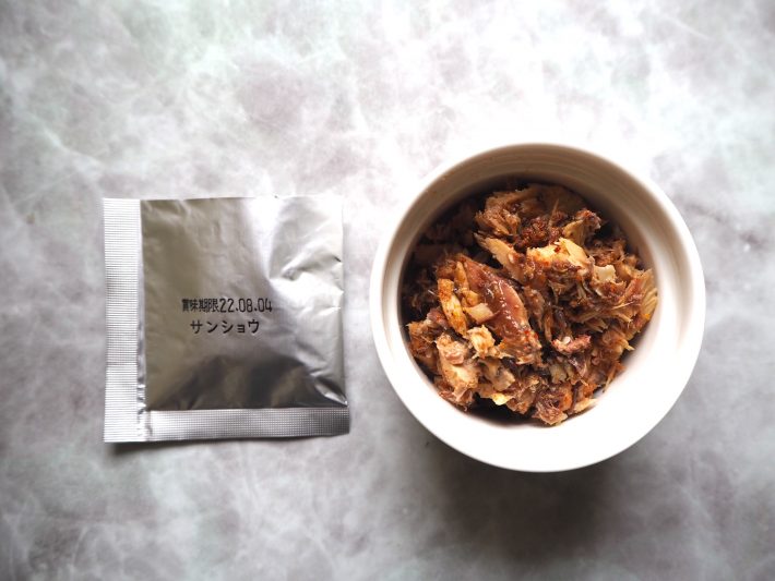 ピリッと舌に残る辛味が強烈