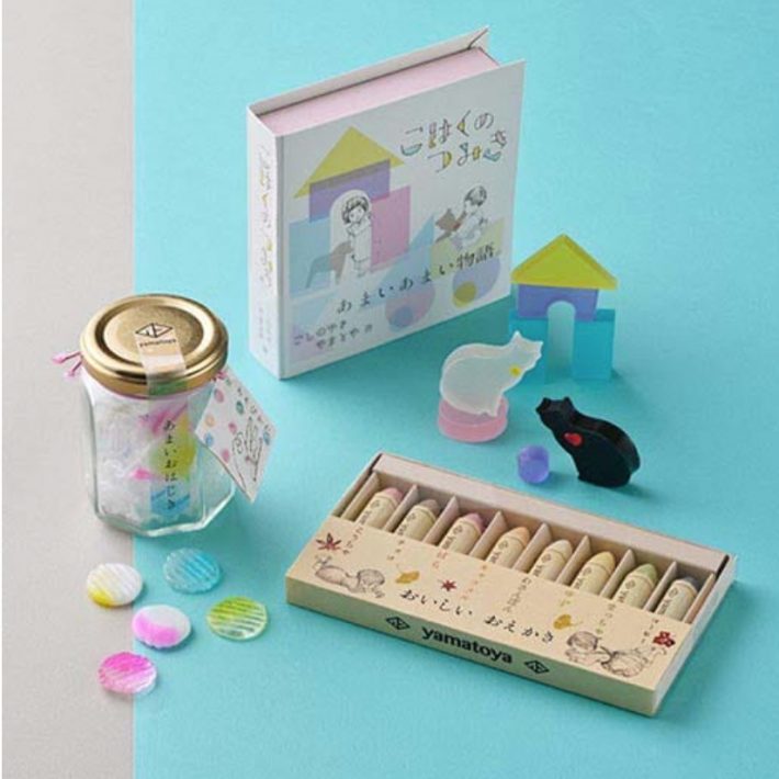 ＜越乃雪本舗大和屋＞「こはくのつみき ねこ」とおさとうのまほうシリーズセット