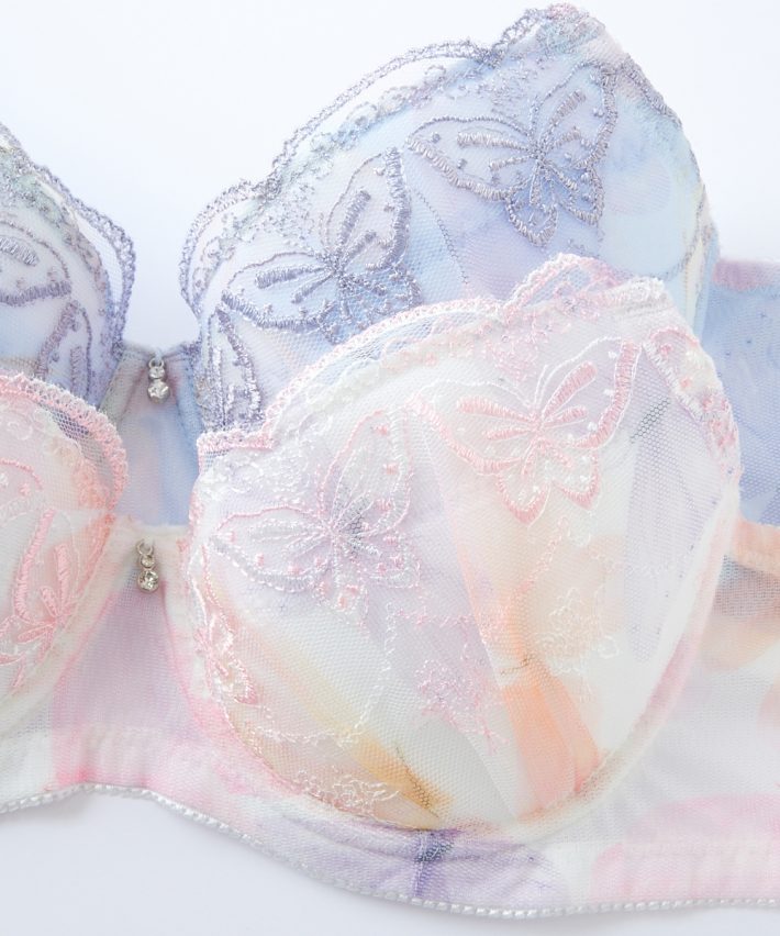 メンズ体型用ブラジャー　花柄プリントブラジャー（税込2189円）