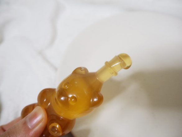 ねっとりしたハニーゼリーが完成