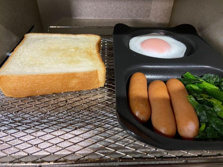 全部同時に焼き上げることに成功