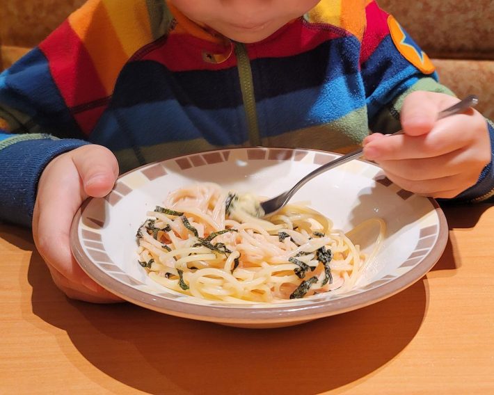 おこさまタラコソーススパゲッティ