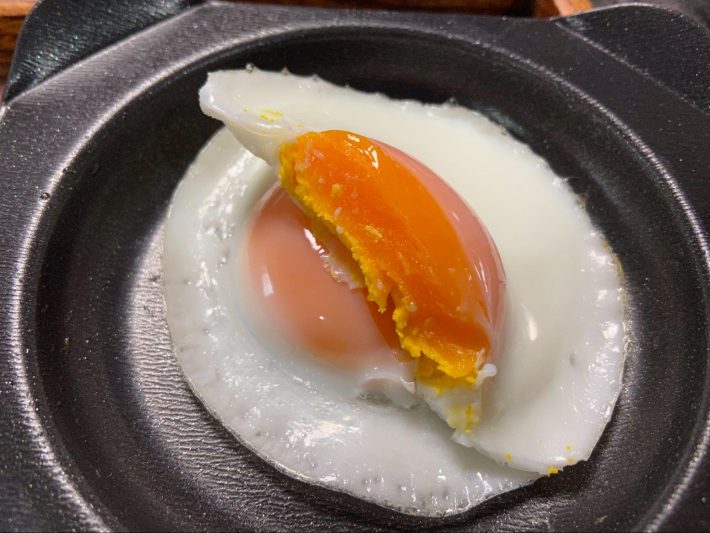 プレートに卵がこびりつかないので洗い物も楽チン