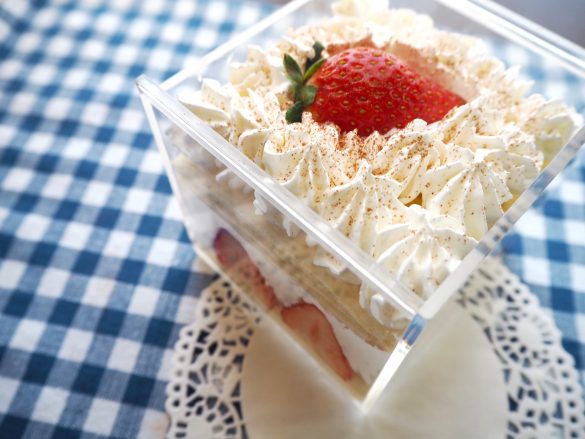 グラスケーキ完成!