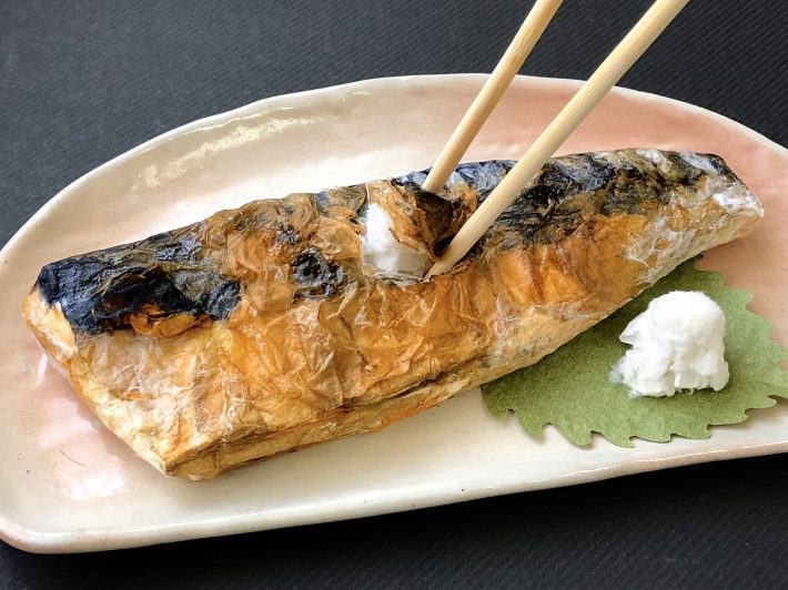 和紙だけで焼き魚を完全に再現