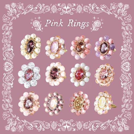 リングの土台の金属部分もデザインを描き発注