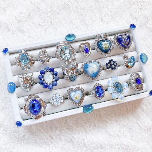 もともとカラフルなビーズを眺めるのが大好きだった