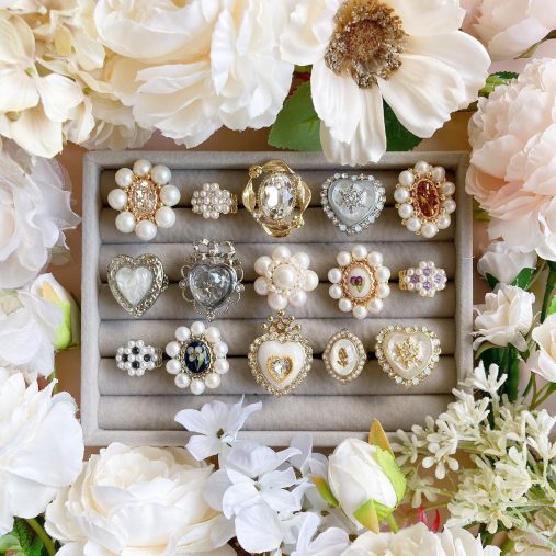 親子３世代でお揃いの指輪を購入するお客さんも！