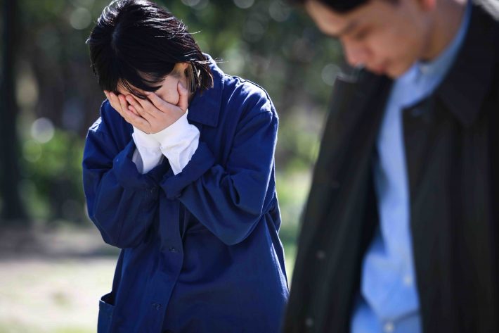 別れるカップル