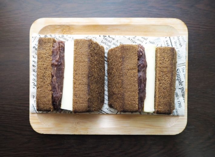 ボリューミーなあんバターサンドに期待高まる