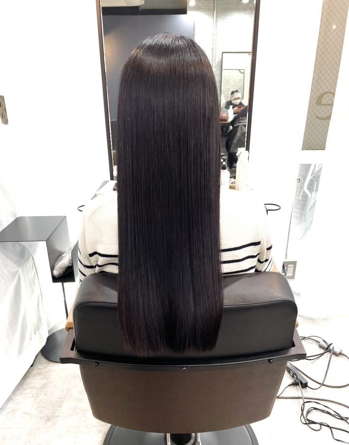 筆者・元井の髪