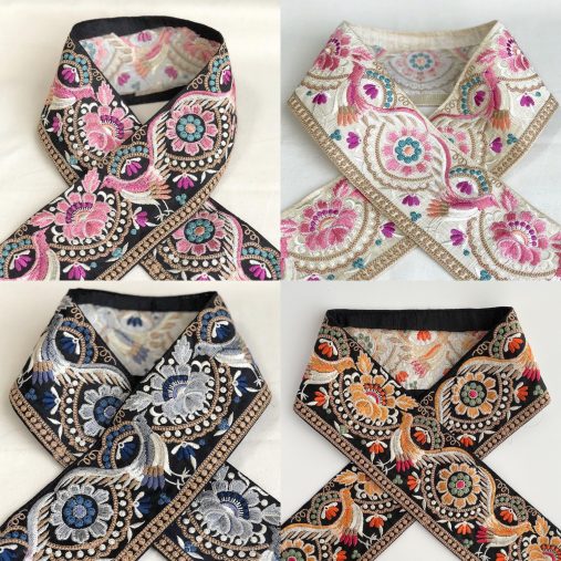 2年前にインド刺繍リボンと出会い魅了される