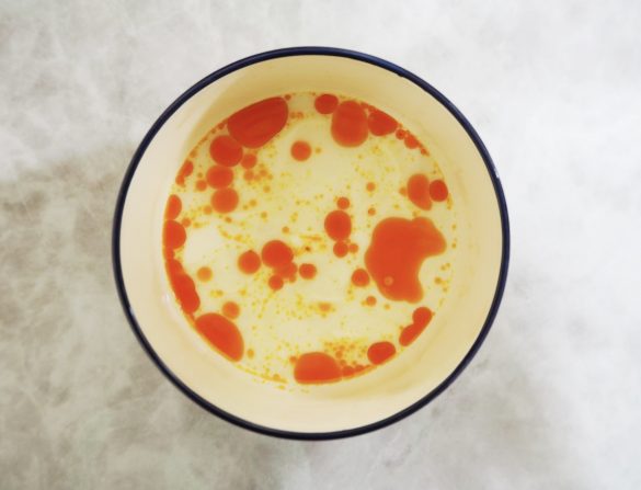 電子レンジで40秒加熱