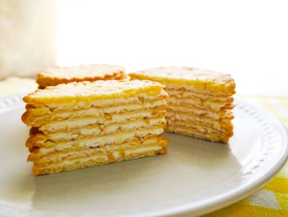 断面がまさにミルフィーユ!