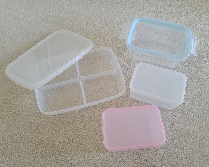 タッパーと言ってもいろいろあります