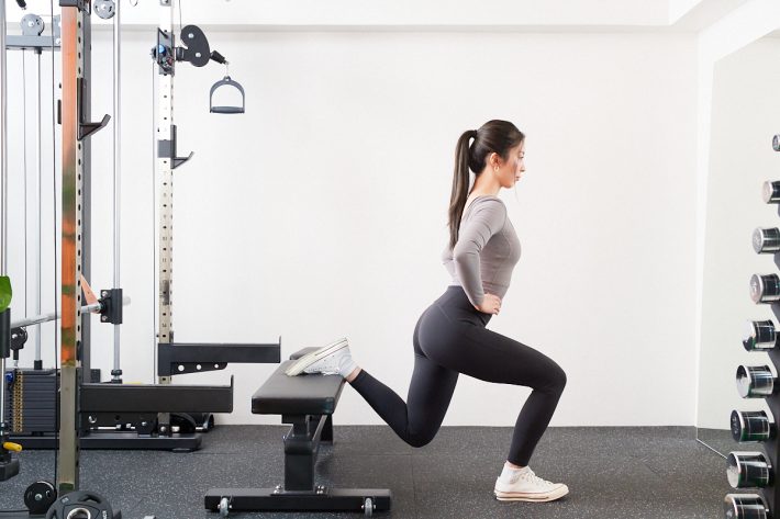 ブルガリアンスクワット　Miyakoさん