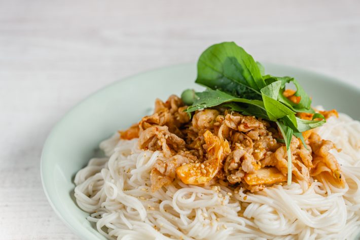キムチ素麺