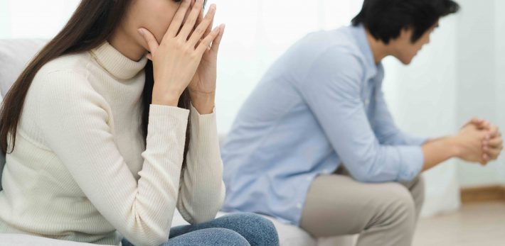 夫に幻滅する妻