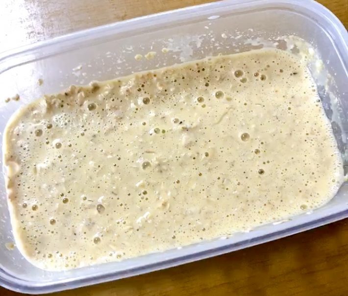 オートミールのパンの作り方2