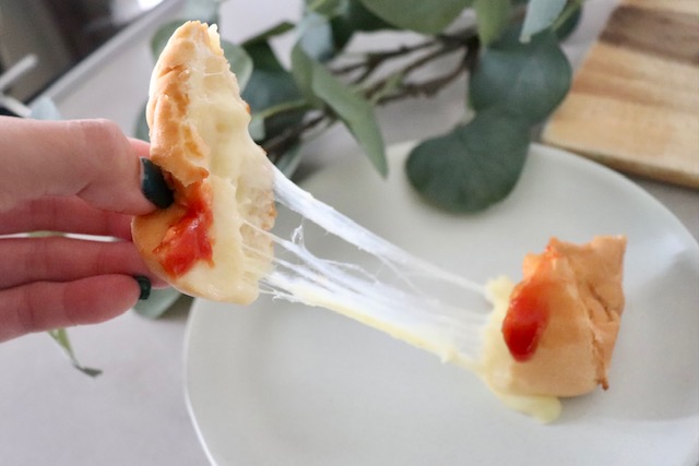 モントレージャックチーズはビヨーンと伸びる