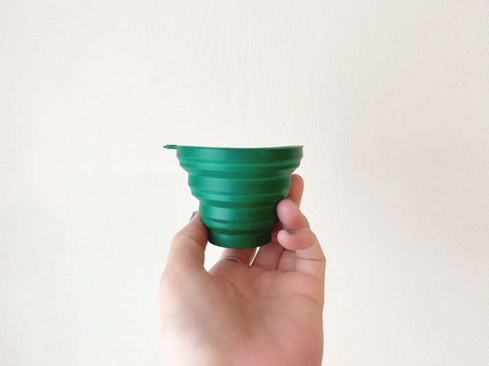 シリコーン 折りたたみコップ