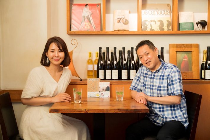 林伸次さんと筆者・おおしまりえ