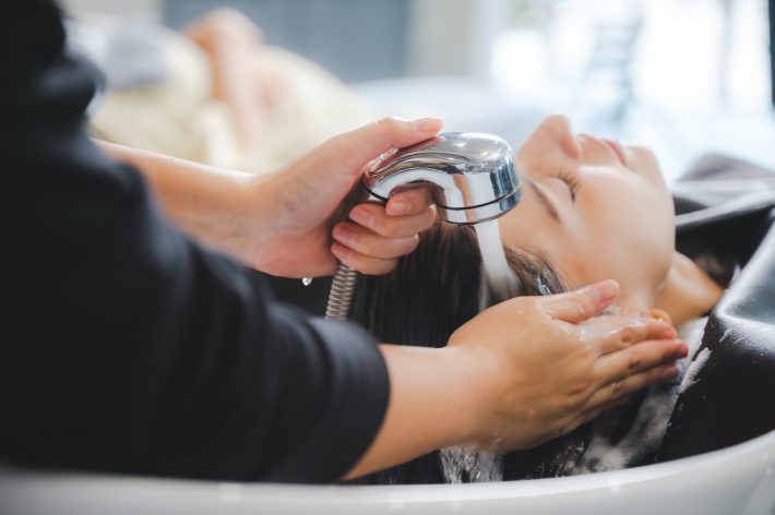 シャンプーの時の声掛けもしない