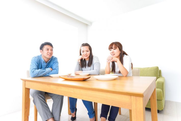 食事するママ友＆パパ友