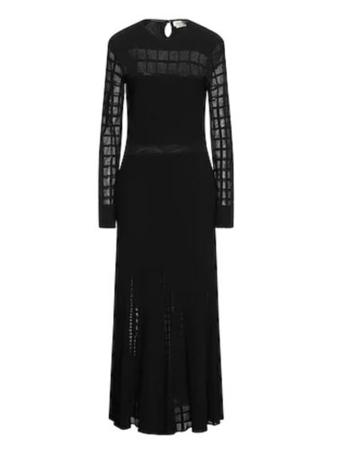 三浦瑠麗氏が着用したと思われるアレキサンダーマックイーン Alexander McQueenのドレス ¥364,100(画像:YOOX販売ページより)