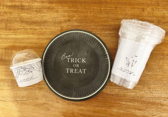 100円ショップのハロウィングッズ