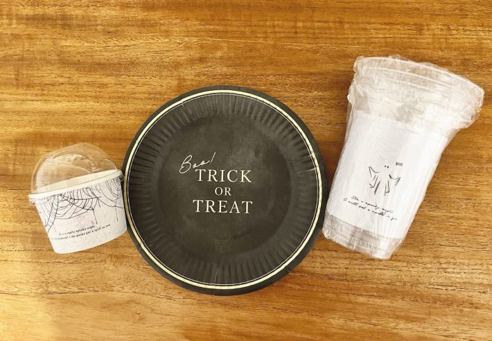 100円ショップのハロウィングッズ