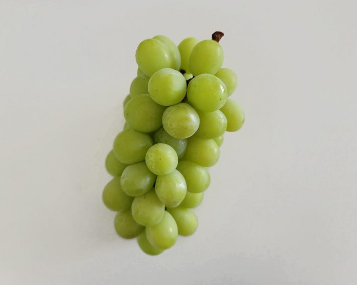 一房のブドウでも酸味と甘味の分布が異なります