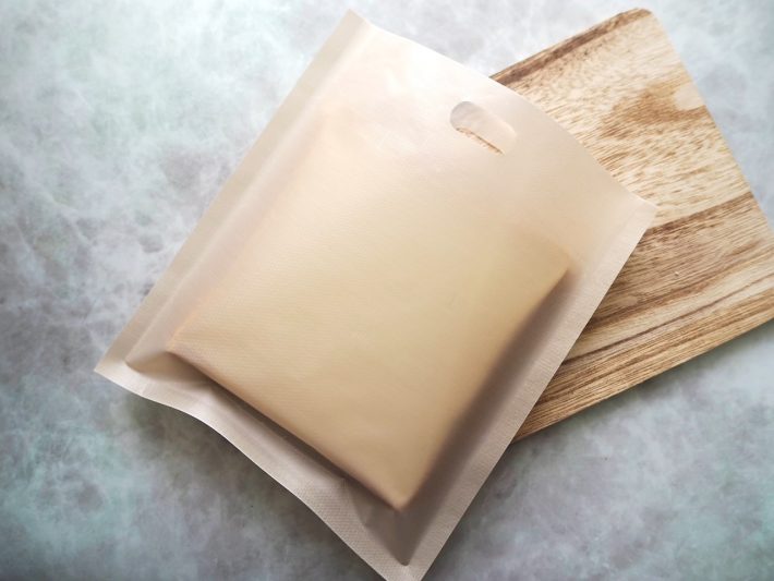 トーストバッグにほぼピッタリ入った