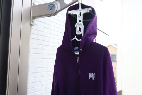 フード裏までしっかり乾かせる