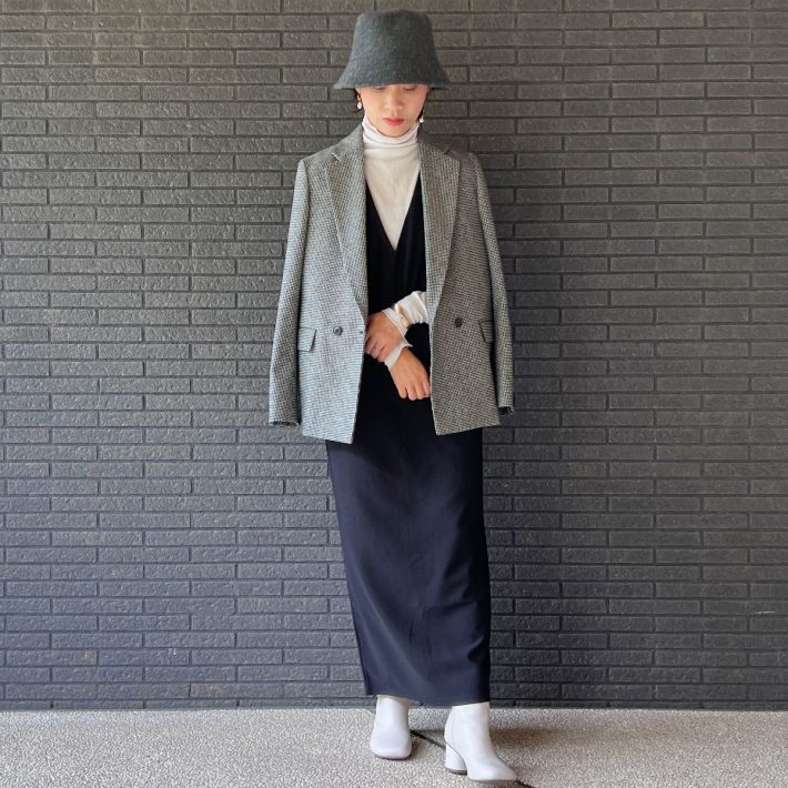 maricoジャケットコーデ