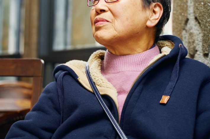 母親に必死に説明