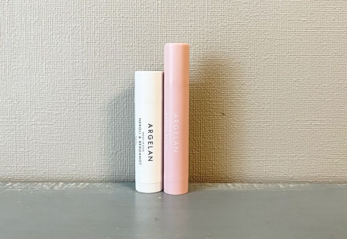 「アルジェラン」のリップクリーム2種