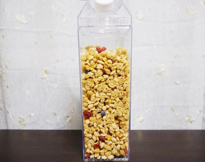 グラノーラを入れてみた