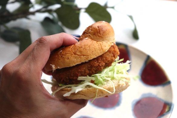 さつまいもコロッケバーガー