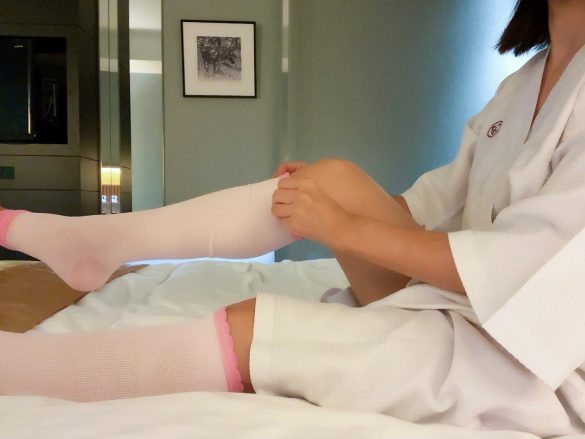 ふくらはぎもキュッと締まる