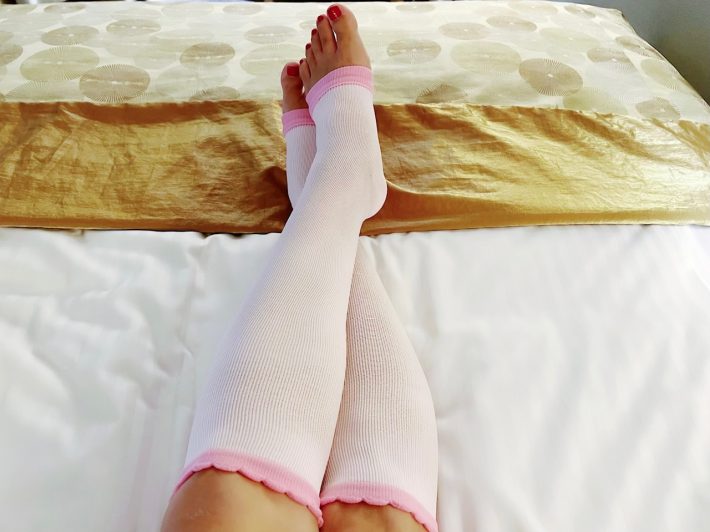 ダイソーでナイトソックスを発見！