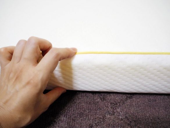 数分で約5cmの厚さに