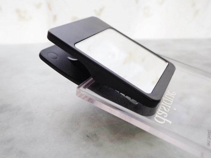 挟む力はしっかり強め