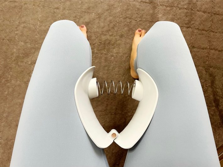 最近お気に入りの内転筋トレーニング器