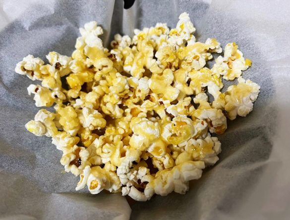 キャラメルポップコーンにしても美味しい。