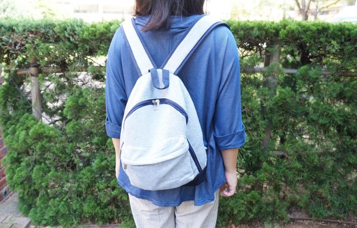 ダイソーのリュック（税込550円）
