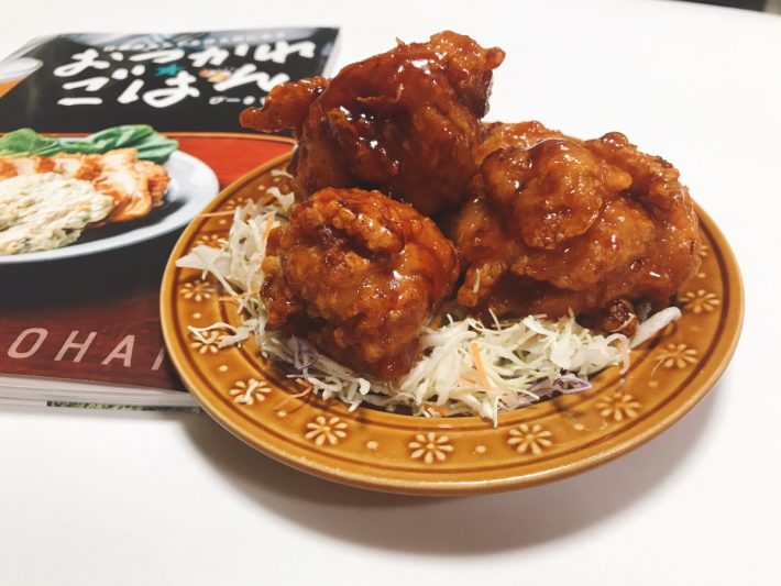 ヤンニョムチキン（調理）