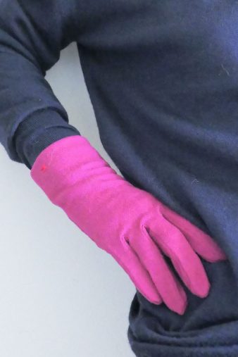 購入した手袋③