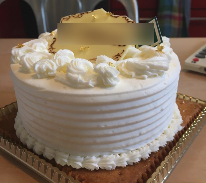 当分ケーキは食べられなさそう