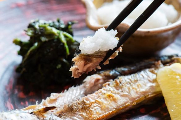大根おろしと一緒に食べてみましょう